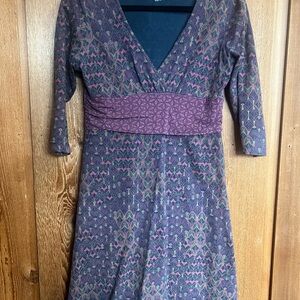 Patagonia Multicolor Long Sleeve Dress